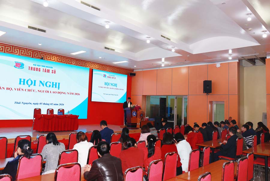 Trung tâm Số tổ chức Hội nghị cán bộ, viên chức, người lao động năm 2026